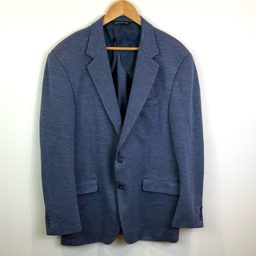 Coppley Men's Blue wool blend Blazer size 46T